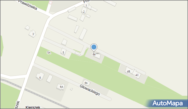 Kierszek, Kierszek, 4a, mapa Kierszek