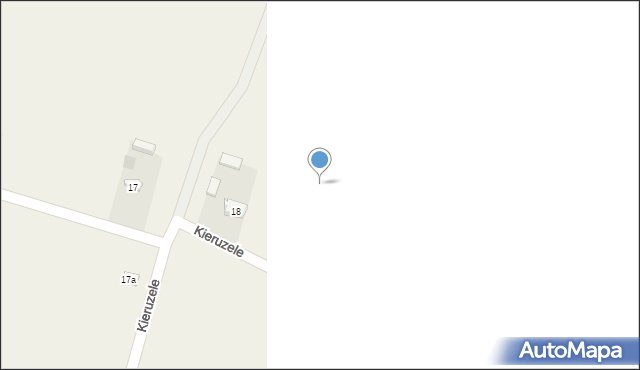 Kieruzele, Kieruzele, 18b, mapa Kieruzele