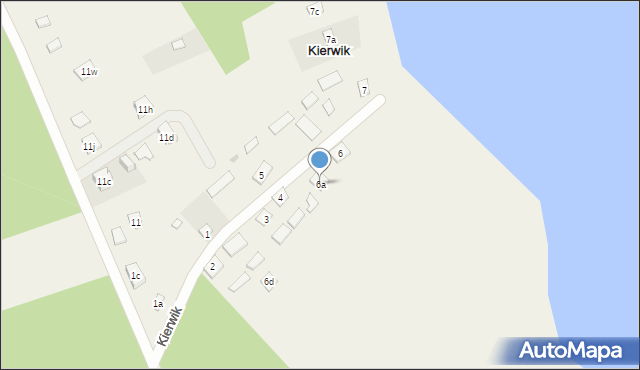 Kierwik, Kierwik, 6a, mapa Kierwik