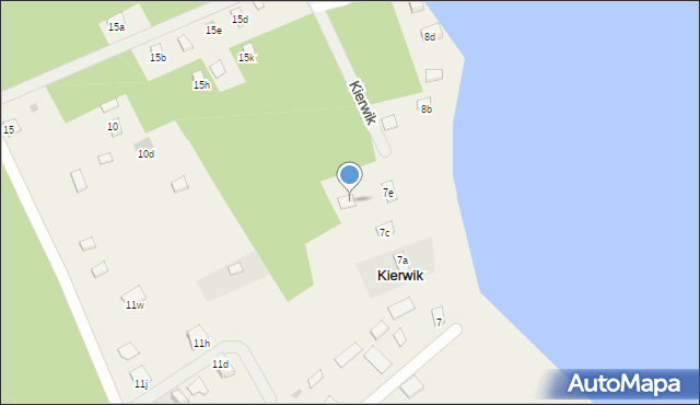 Kierwik, Kierwik, 7g, mapa Kierwik