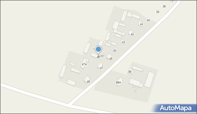 Kierz, Kierz, 46, mapa Kierz