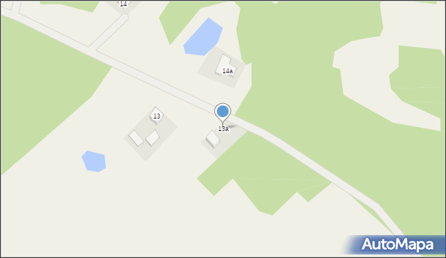 Kierz, Kierz, 13a, mapa Kierz