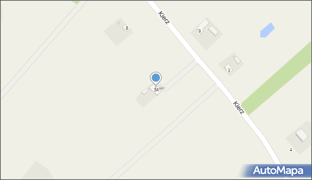 Kierz, Kierz, 3A, mapa Kierz
