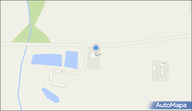 Kierz, Kierz, 7A, mapa Kierz