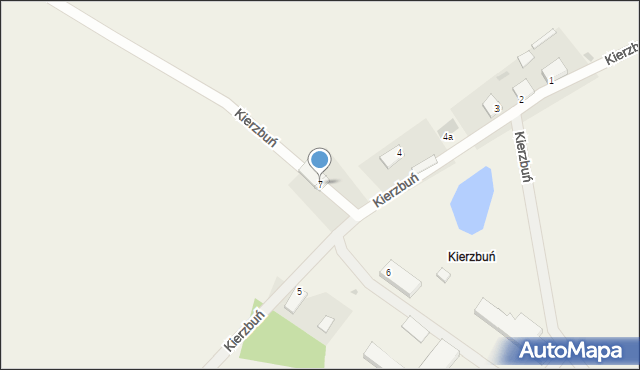 Kierzbuń, Kierzbuń, 7, mapa Kierzbuń