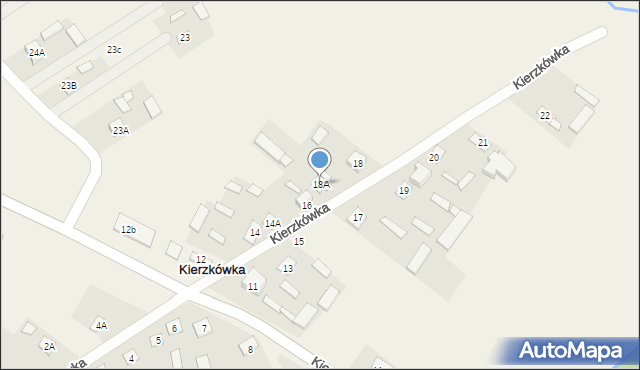 Kierzkówka, Kierzkówka, 18A, mapa Kierzkówka