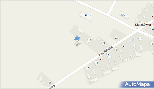 Kierzkówka, Kierzkówka, 1c, mapa Kierzkówka