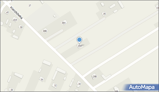Kierzkówka, Kierzkówka, 33A, mapa Kierzkówka