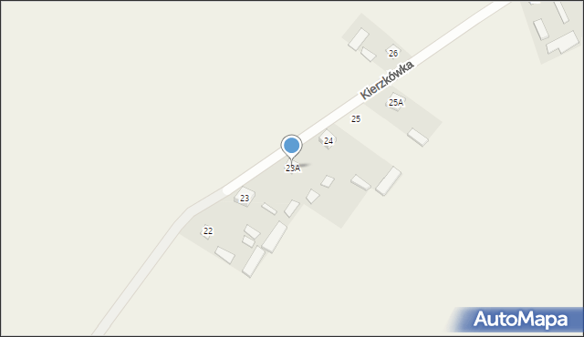 Kierzkówka-Kolonia, Kierzkówka-Kolonia, 23A, mapa Kierzkówka-Kolonia