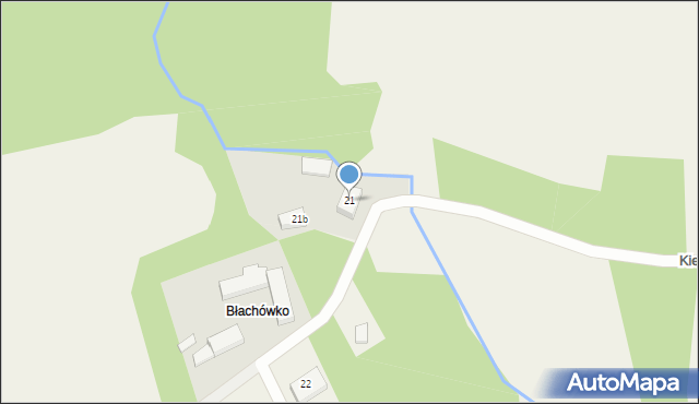 Kierzkowo, Kierzkowo, 21, mapa Kierzkowo