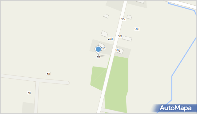 Kierzkowo, Kierzkowo, 55, mapa Kierzkowo
