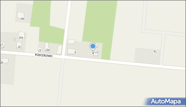 Kierzkowo, Kierzkowo, 8, mapa Kierzkowo
