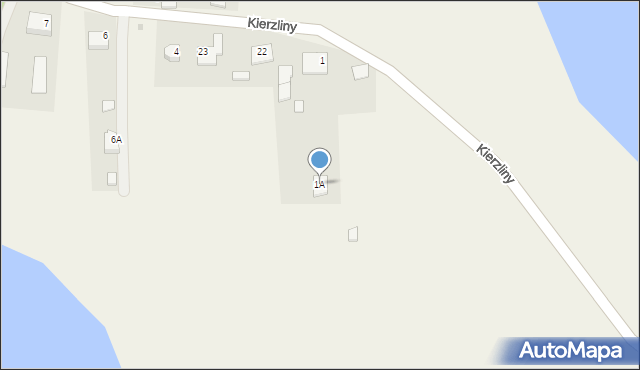 Kierzliny, Kierzliny, 1A, mapa Kierzliny