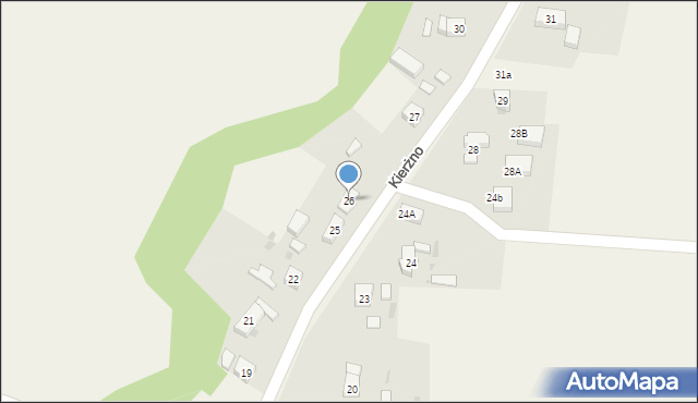 Kierżno, Kierżno, 26, mapa Kierżno