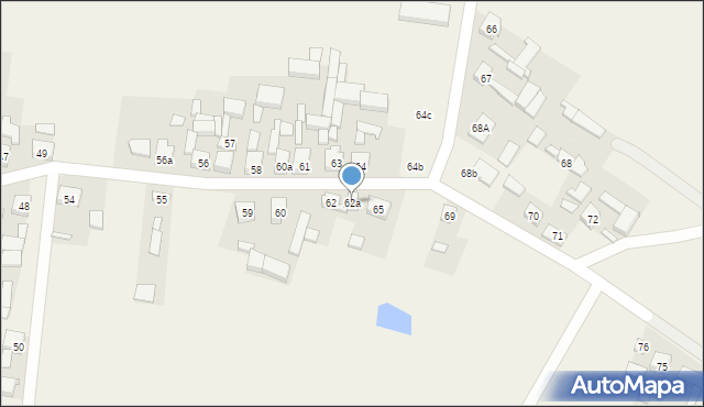 Kierzno, Kierzno, 62a, mapa Kierzno