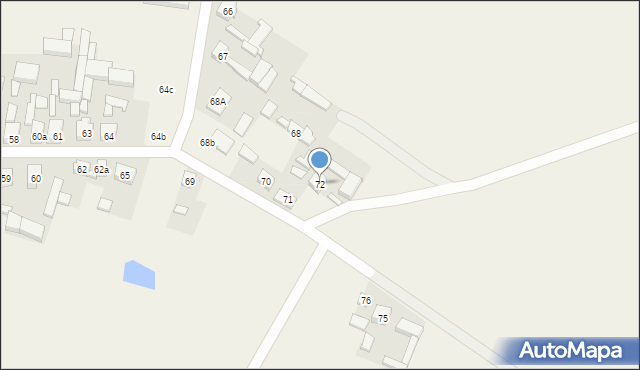 Kierzno, Kierzno, 72, mapa Kierzno