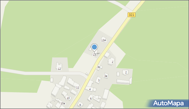 Kierzno, Kierzno, 13, mapa Kierzno