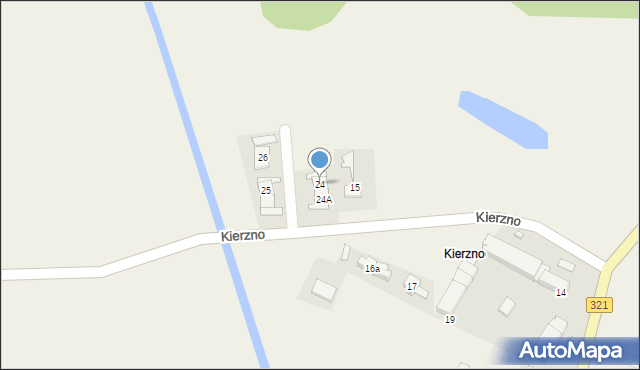 Kierzno, Kierzno, 24, mapa Kierzno