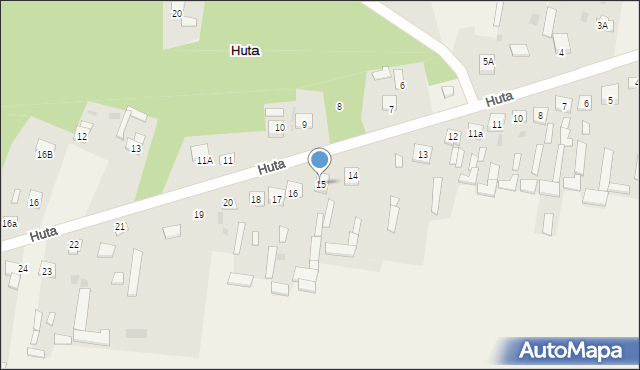 Kieszek, Kieszek, 15, mapa Kieszek