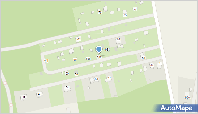 Kieszek, Kieszek, 63a, mapa Kieszek