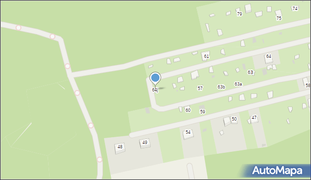 Kieszek, Kieszek, 64j, mapa Kieszek