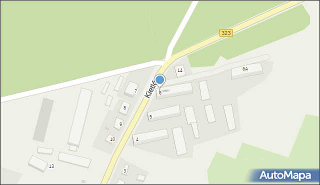 Kietlów, Kietlów, 6, mapa Kietlów