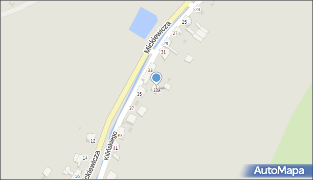 Kietrz, Kilińskiego Jana, płk., 33a, mapa Kietrz