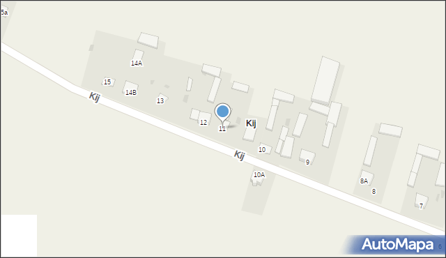 Kij, Kij, 11, mapa Kij