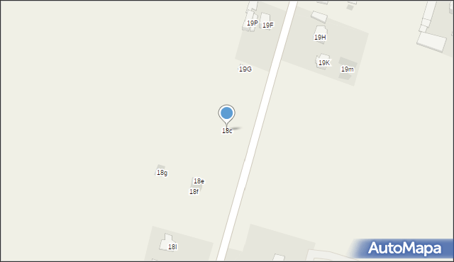 Kijany, Kijany, 18c, mapa Kijany