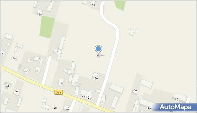 Kijany, Kijany, 2d, mapa Kijany