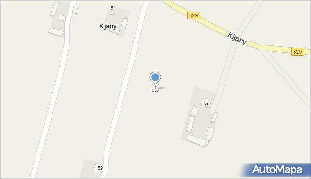 Kijany, Kijany, 53b, mapa Kijany