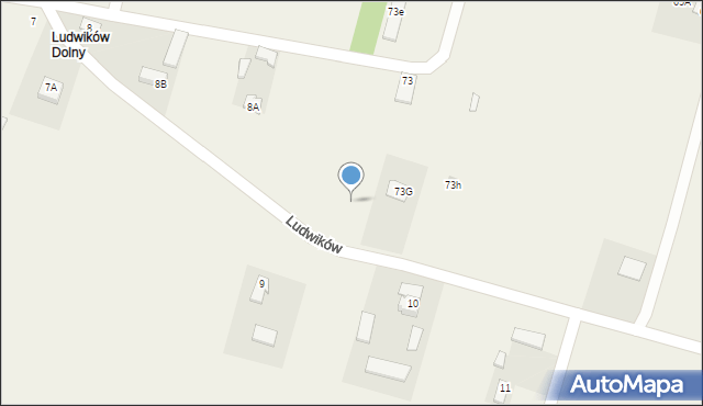 Kijany, Kijany, 73f, mapa Kijany