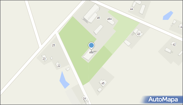 Kijewo Szlacheckie, Kijewo Szlacheckie, 46b, mapa Kijewo Szlacheckie