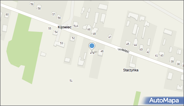 Kijowiec, Kijowiec, 47a, mapa Kijowiec