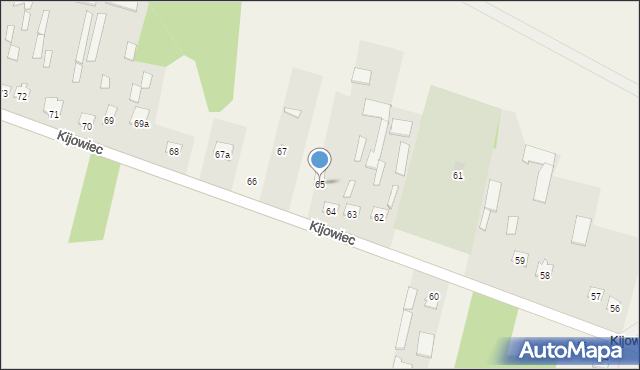 Kijowiec, Kijowiec, 65, mapa Kijowiec