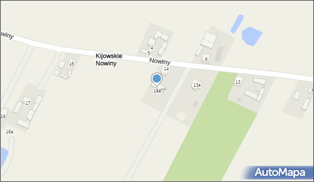 Kijowskie Nowiny, Kijowskie Nowiny, 14a, mapa Kijowskie Nowiny
