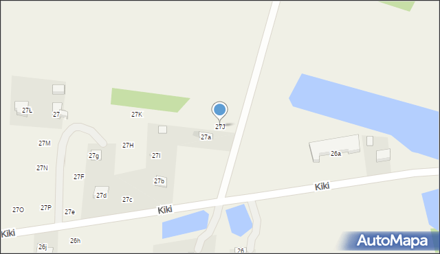Kiki, Kiki, 27J, mapa Kiki