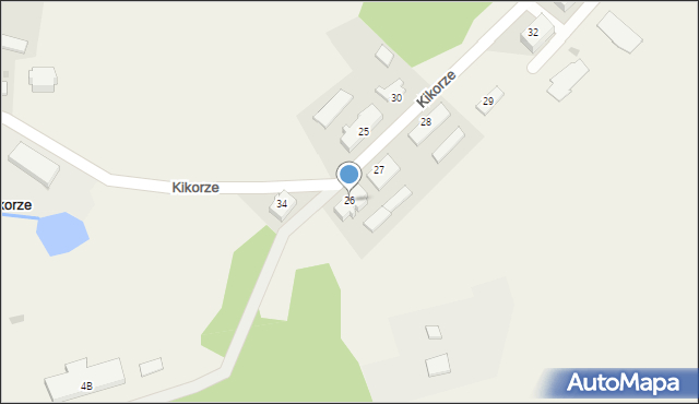 Kikorze, Kikorze, 26, mapa Kikorze