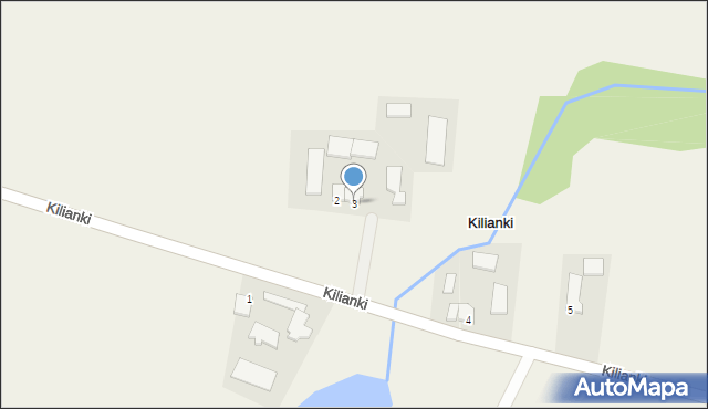 Kilianki, Kilianki, 3, mapa Kilianki