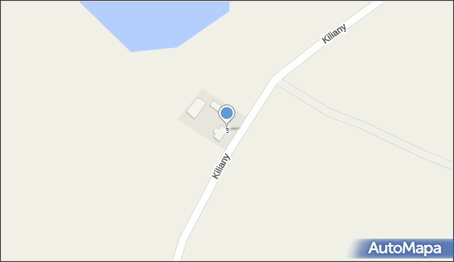 Kiliany, Kiliany, 3, mapa Kiliany