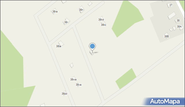 Kinice, Kinice, 38g, mapa Kinice