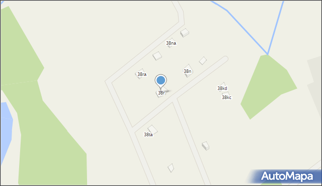 Kinice, Kinice, 38r, mapa Kinice