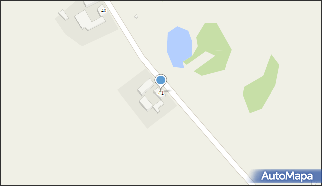 Kinice, Kinice, 41, mapa Kinice