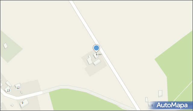 Kinice, Kinice, 7, mapa Kinice