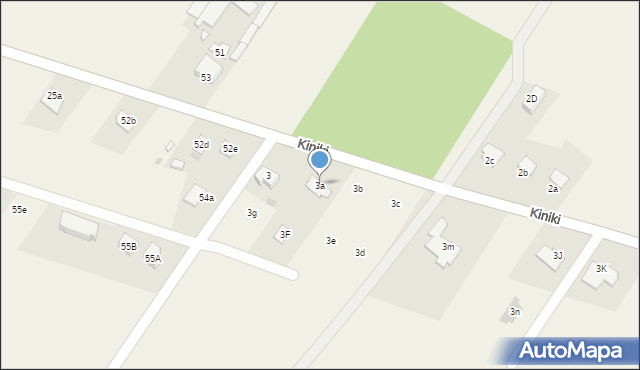 Kiniki, Kiniki, 3a, mapa Kiniki