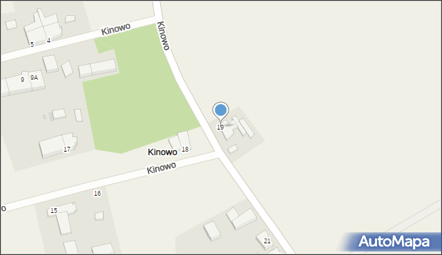 Kinowo, Kinowo, 19, mapa Kinowo