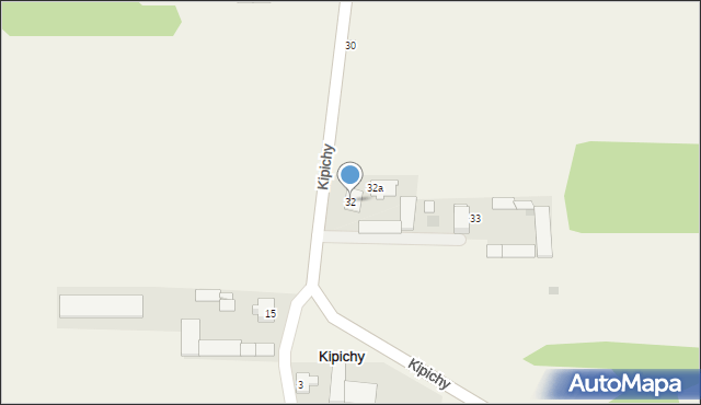 Kipichy, Kipichy, 32, mapa Kipichy