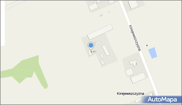 Kirejewszczyzna, Kirejewszczyzna, 5, mapa Kirejewszczyzna