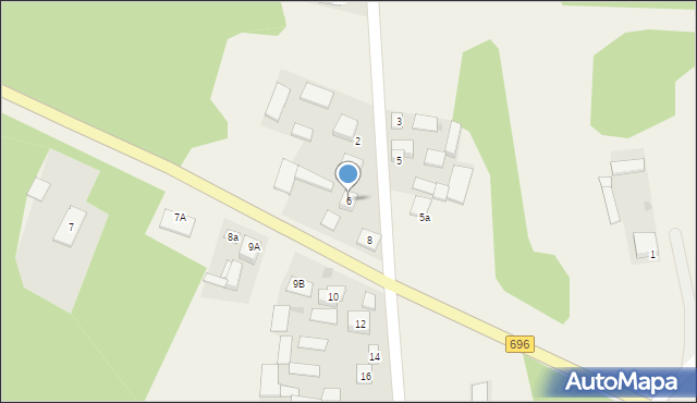 Kisielany-Kuce, Kisielany-Kuce, 6, mapa Kisielany-Kuce