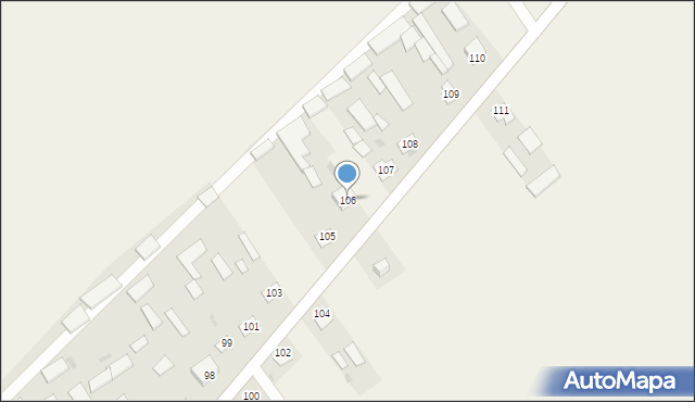 Kisielew, Kisielew, 106, mapa Kisielew